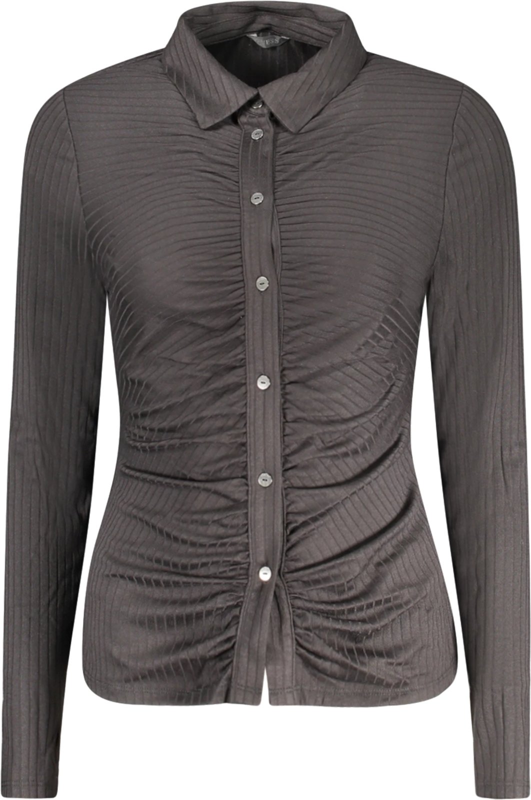 Këmishë GUESS JEANS femra, e zezë