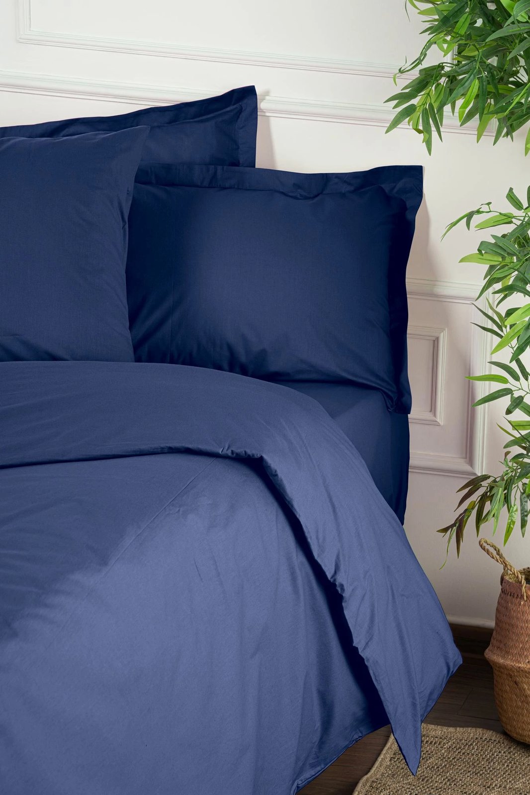 Set mbulesë për jorgan super king, ngjyrë Sax Blue, L'essentiel