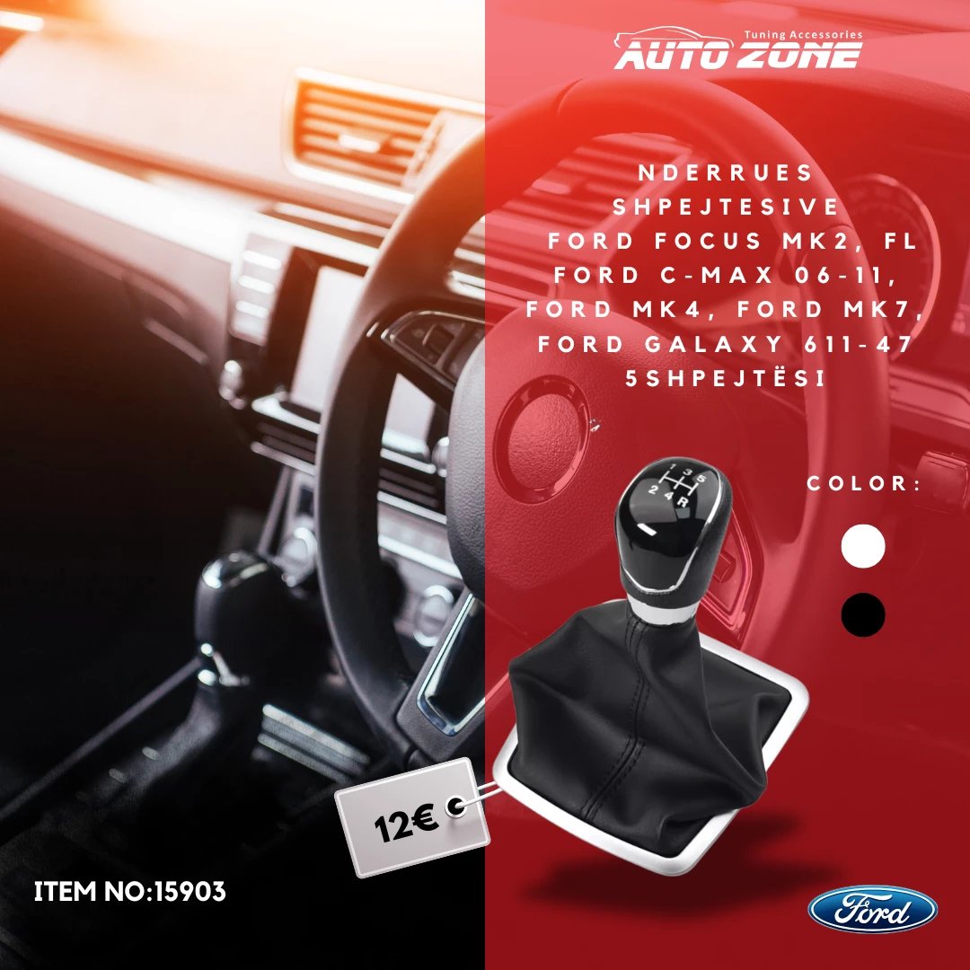 Nderrues shpejtesive, 5 shpejtesi Ford Focus MK2, Fl Ford c-max 06-11, Ford mk4, Ford mk7 