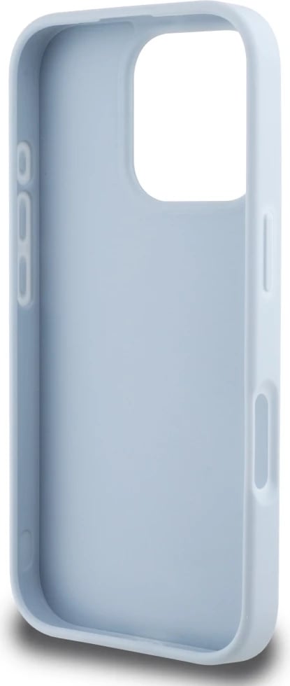 Mbështjellës Guess Grained Big 4G Logo Small Classic Logo për iPhone 16 Pro, kaltër Mbështjellës Guess Grained Big 4G Logo Small Classic Logo për iPhone 16 Pro, kaltër