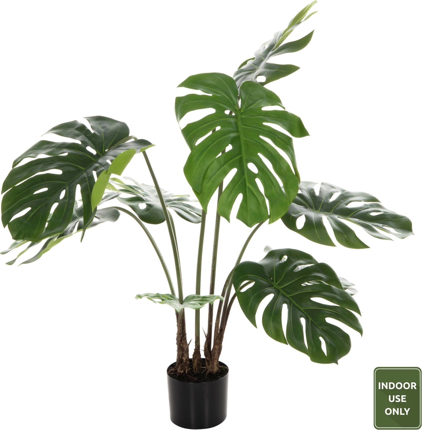 Bimë sintetike dekorative, FH7991, Monstera, në vazo, 100H cm