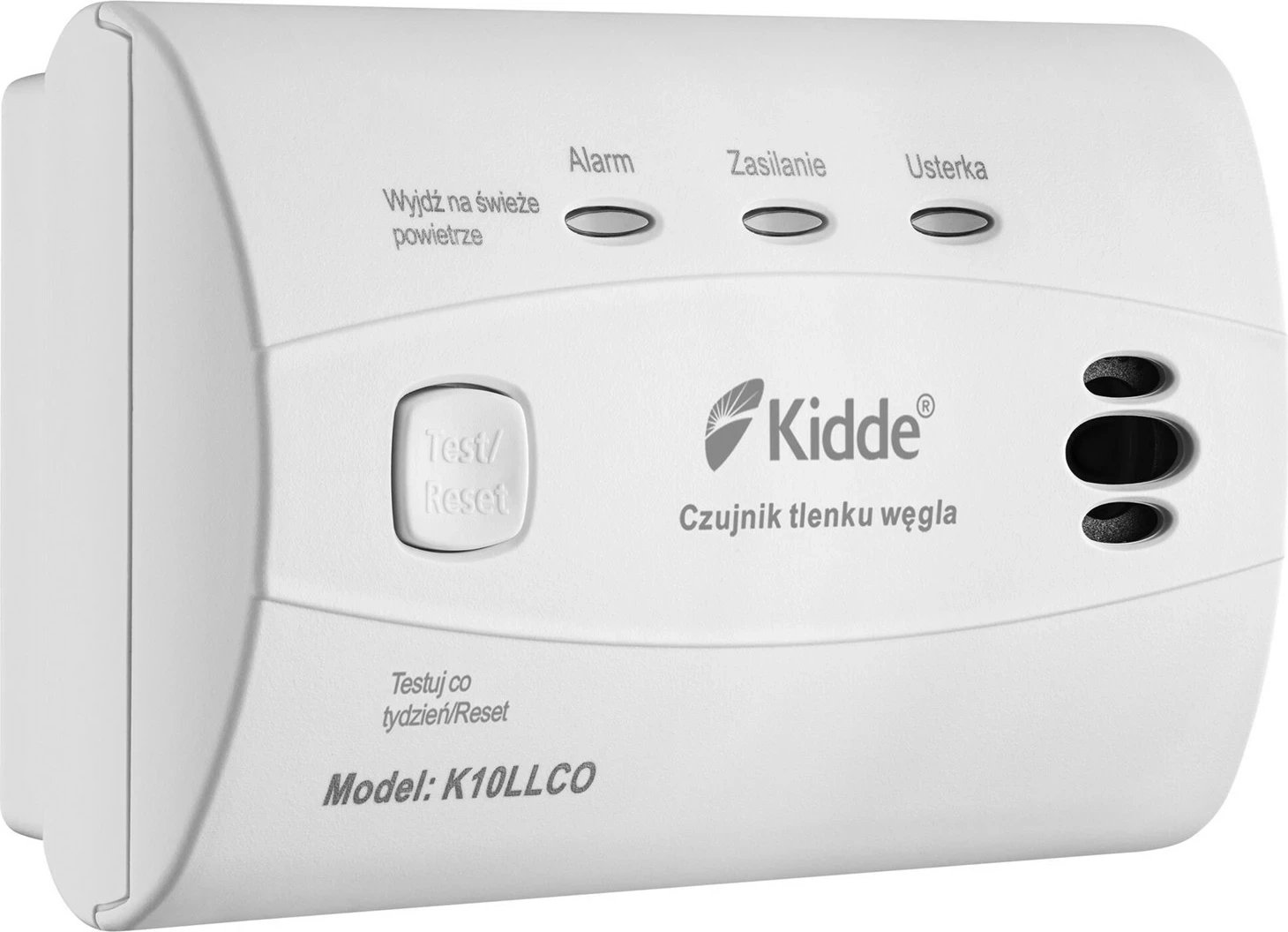 Detektor tymi dhe monoksidi karboni Kidde K10LLCO, i bardhë