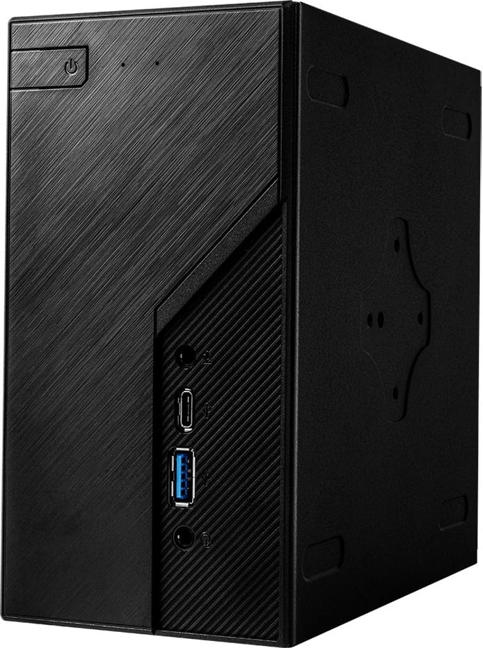 Kasë mini PC ASRock DeskMini H470, LGA1200, pa procesor, e zezë