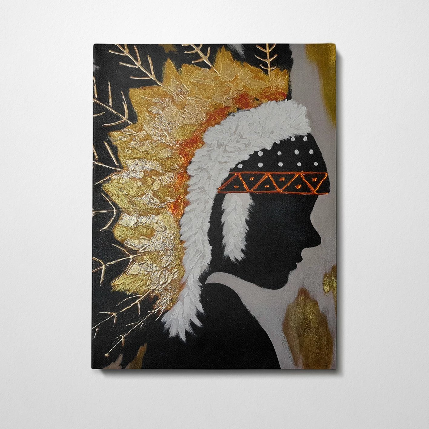 Pikturë dekorative me vaj, shumëngjyrëshe, Wallity OPG2129441609, 50x70cm