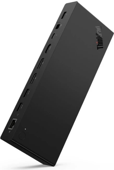 Dok Thunderbolt 4 Smart Lenovo ThinkPad Gen 2 7500 40BE0135EU, 8K 60Hz, 40 Gb/s, HDMI, 2x DisplayPort, 2x USB-C, 4x USB-A, e zezë