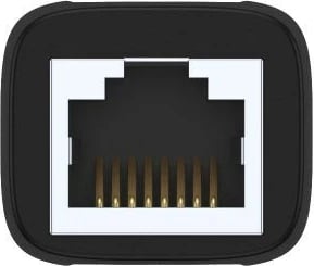 Adapter rrjeti UNITEK A1026BK, RJ-45 në RJ-45, Cat6, e zezë