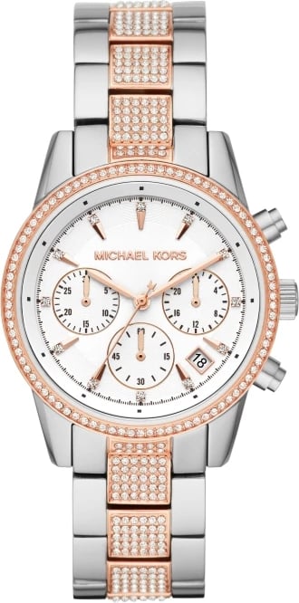 Orë dore MICHAEL KORS RITZ për femra, dyngjyrëshe