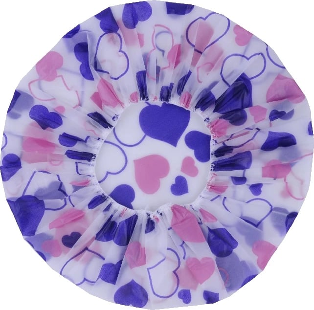 Kapuç për dush/maska KillyS Serca për femra, 1 copë, rozë dhe vjollcë