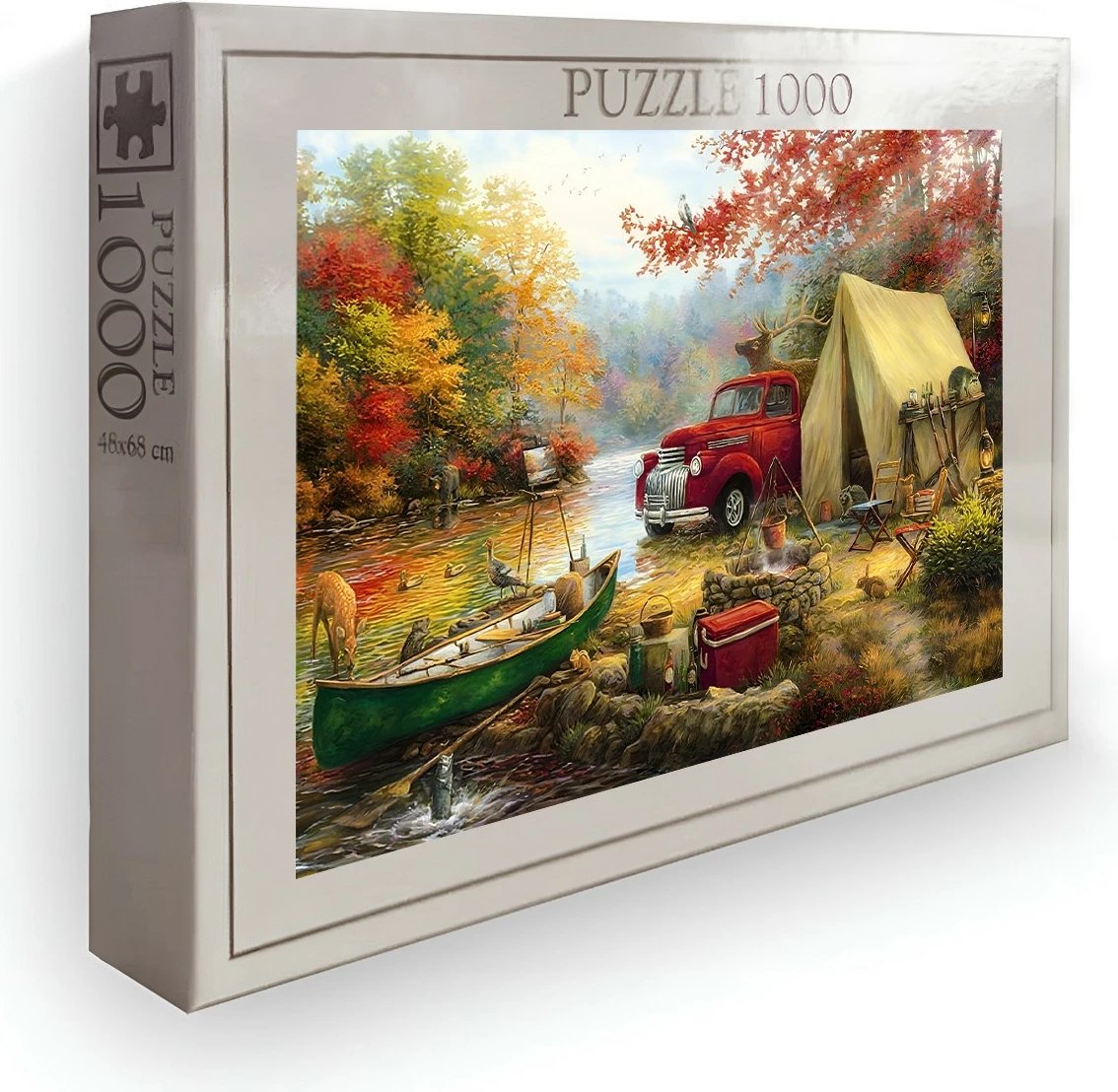 Puzzle 1000 copë, Evila Originals, PZL_011_1000, shumëngjyrësh