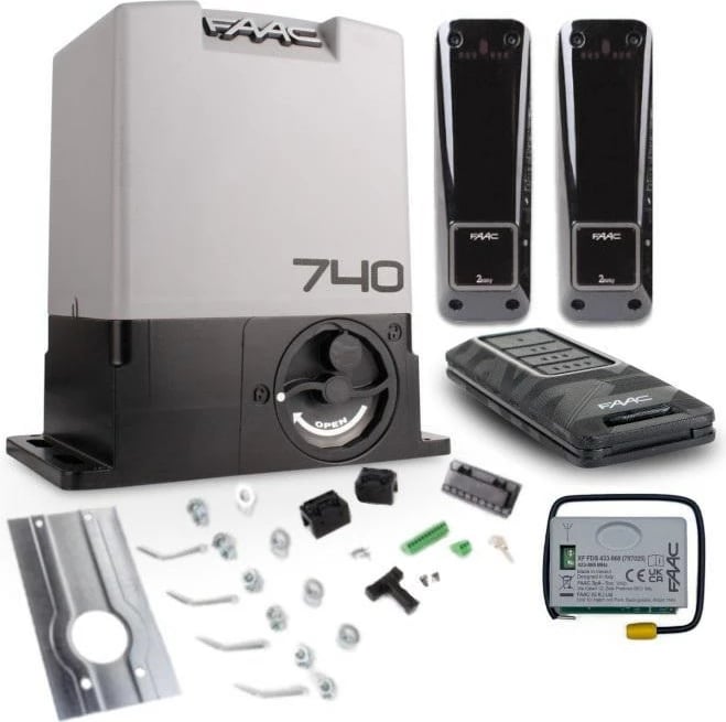 Set automatizimi për porta rrëshqitëse FAAC 740, Delta 2, deri 500kg