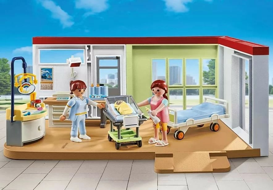Set figurina Playmobil Action Heroes 71616 Maternity Ward, 62 pjesë