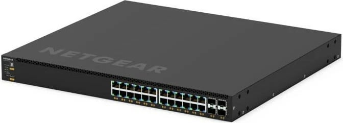 Switch NETGEAR GSM4328-100AJS, Managed, L3, Gigabit Ethernet, PoE, Rack mounting, 1U, e zezë