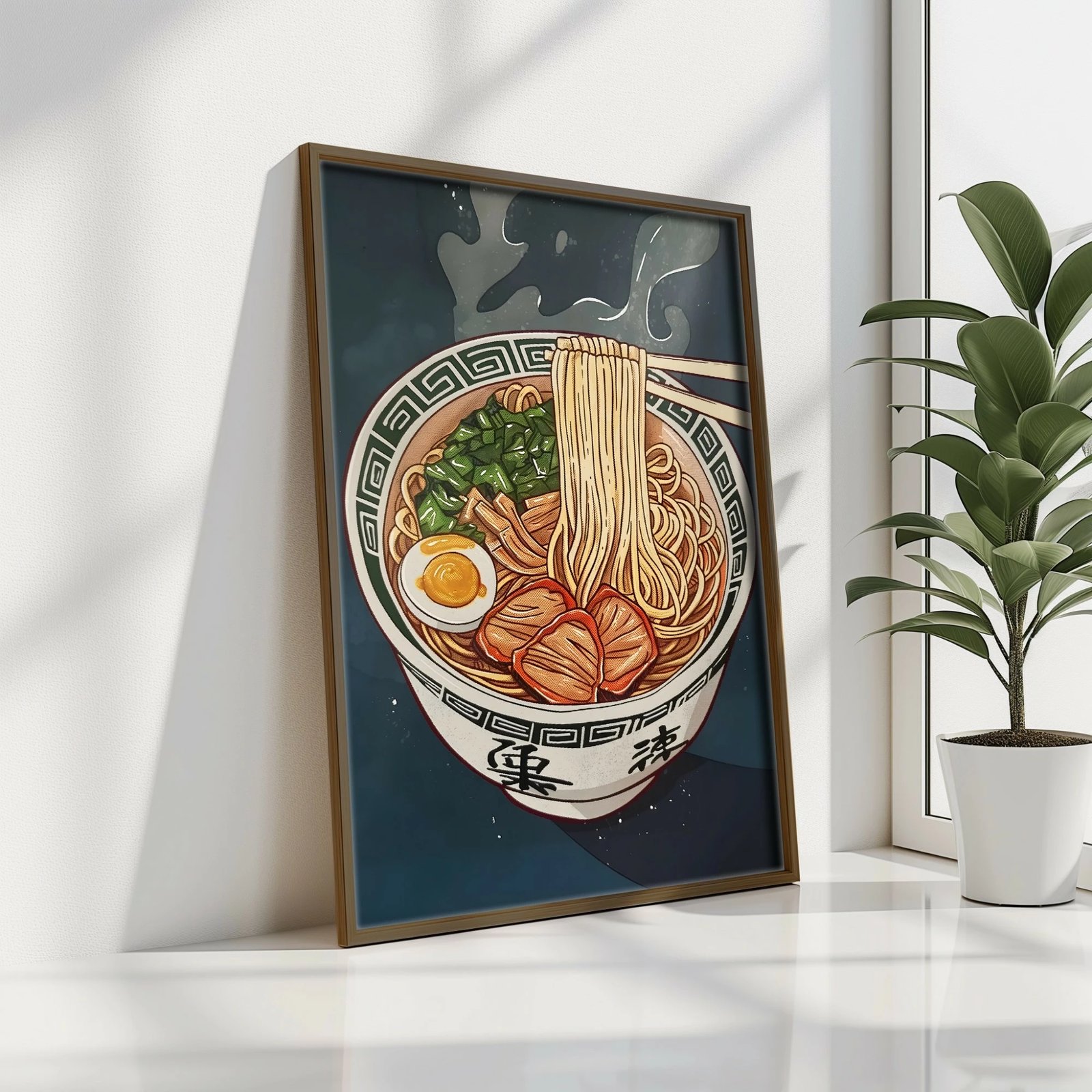 Pikturë dekorative me kornizë MDF, Wallity, GE209-L