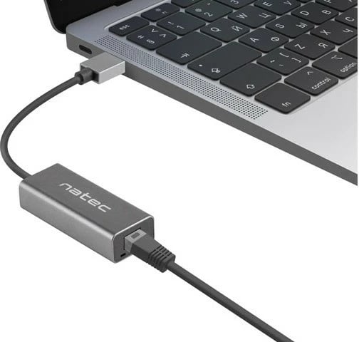 Kartelë rrjeti USB 3.0 Natec Cricket, RJ-45 1Gbps, Gri Kartelë rrjeti USB 3.0 Natec Cricket, RJ-45 1Gbps, Gri