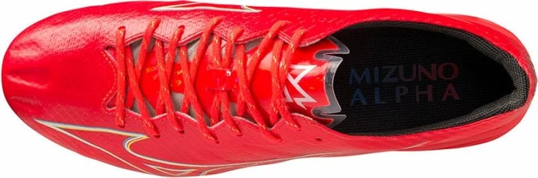 Këpucë futbolli për meshkuj Mizuno Morelia Alpha Elite MD, të kuqe