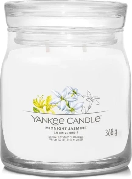 Qiri aromatik Yankee Candle Midnight Jasmine 368g