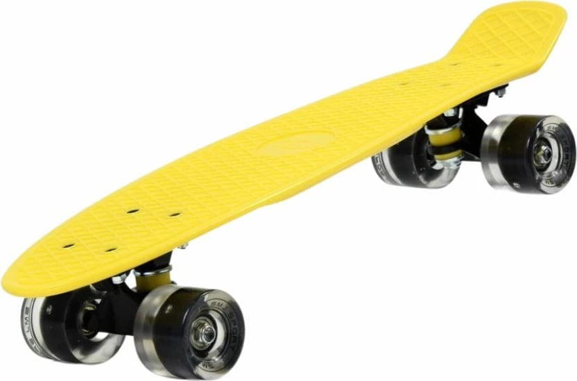 Skateboard Smj për skating, e verdhë