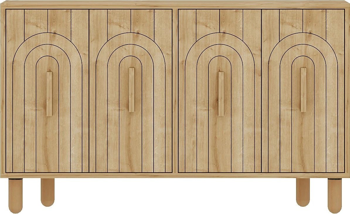 Konsol Skye Decor, ngjyrë lisi Saphire Oak