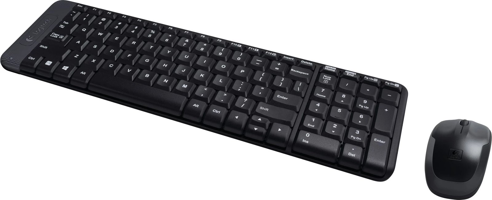 Tastierë Wireless Logitech G MK220, QWERTY US International, e Zezë