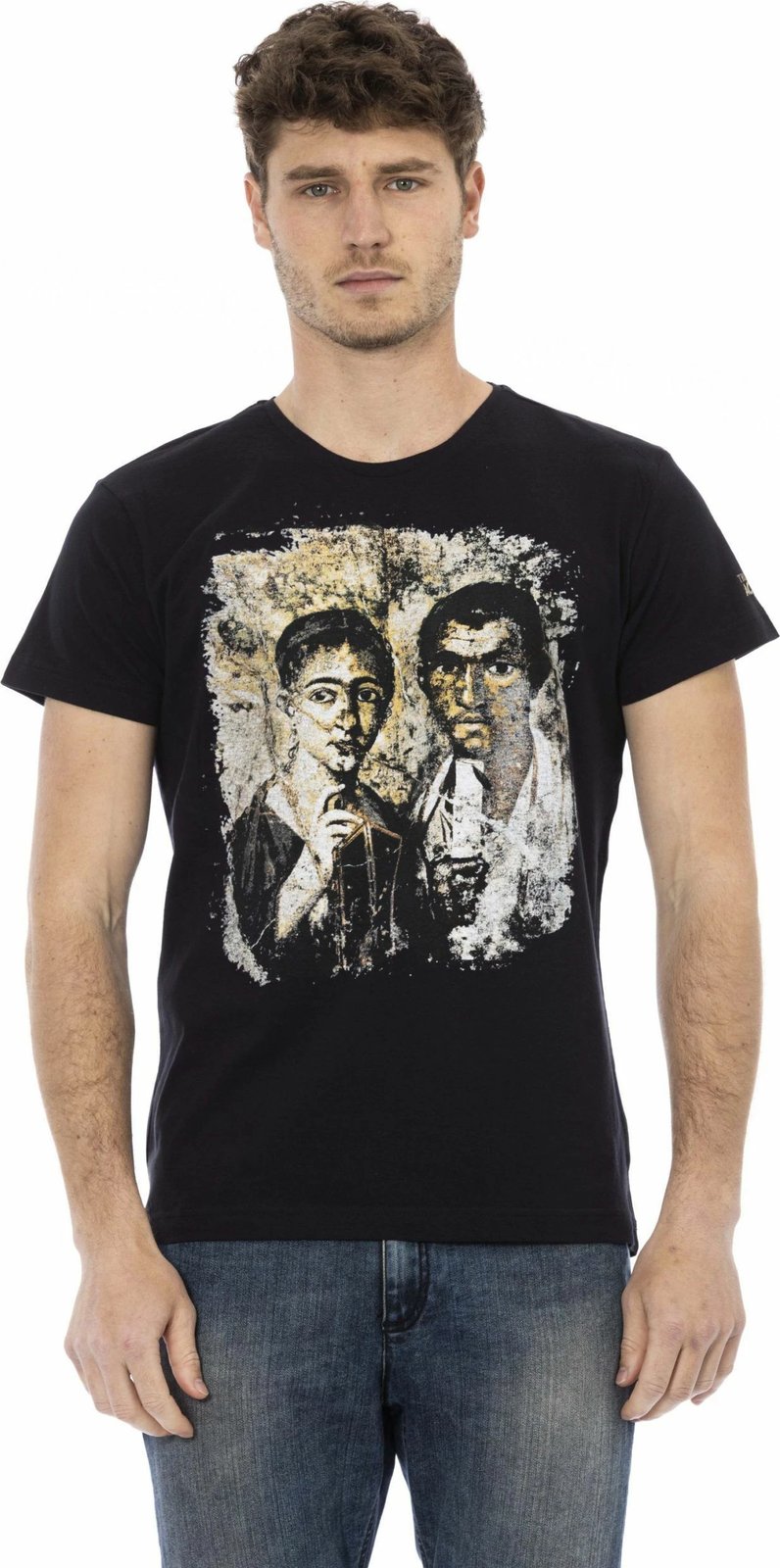 Maicë për meshkuj Trussardi Action, e zezë