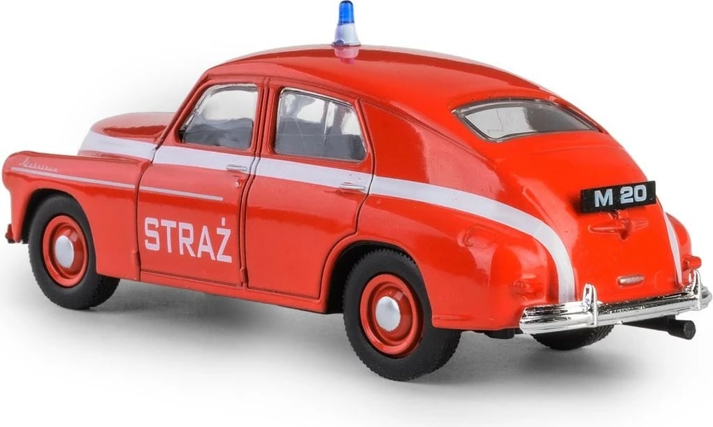 Model makine zjarrfikës Daffi PRL Warsaw M-20, 1:43, Kuqe/Bardhë