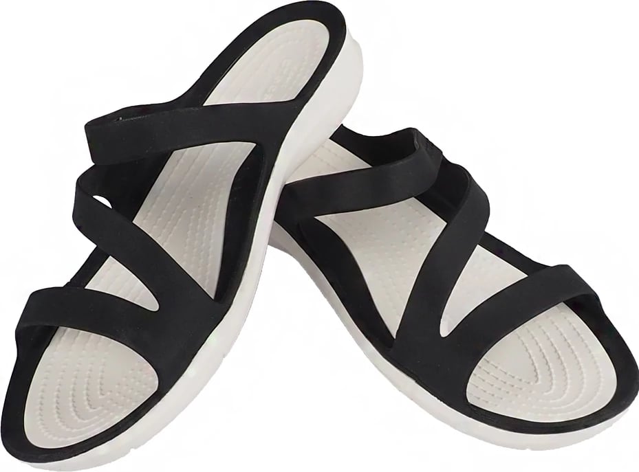 Sandale Crocs për femra, të zeza