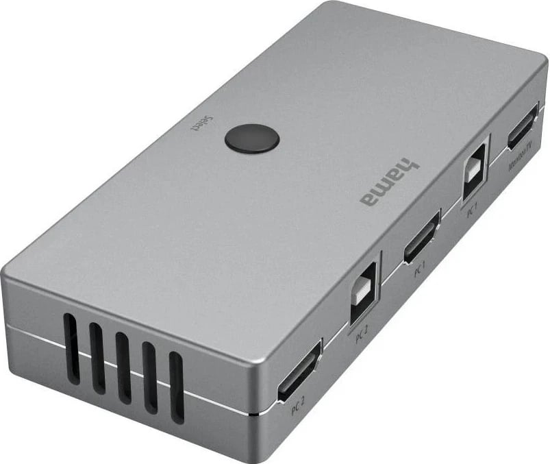 Switch KVM Hama, 3x HDMI, 3x USB-A, 2x USB 2.0