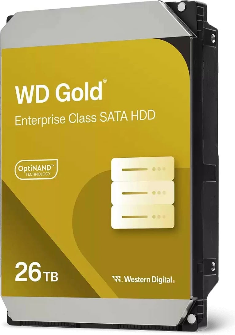 Hard Disk Western Digital Gold WD261KRYZ, 26 TB, 7200 RPM, 3.5", Serial ATA III