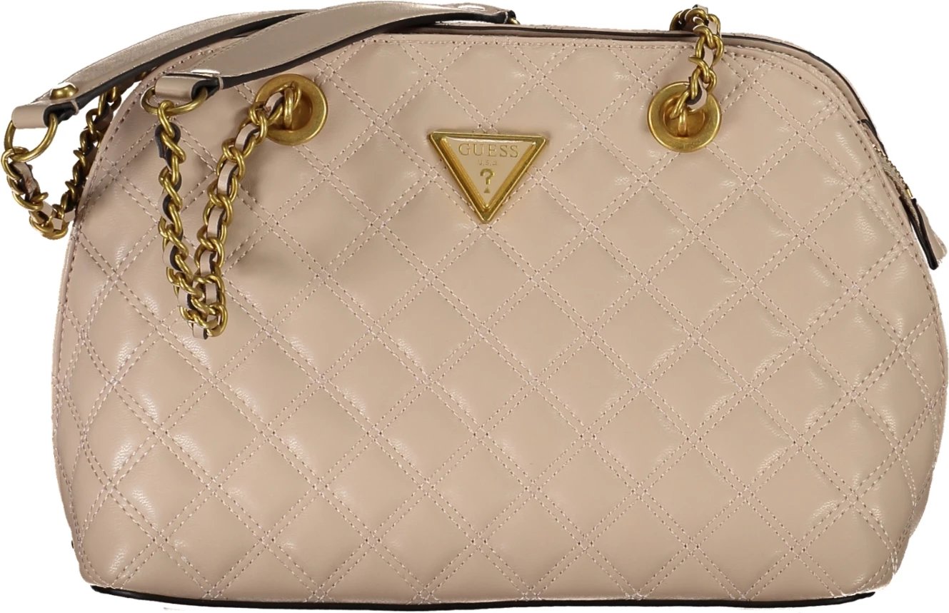 Çantë GUESS JEANS GIULLY BAG femra, bezhë