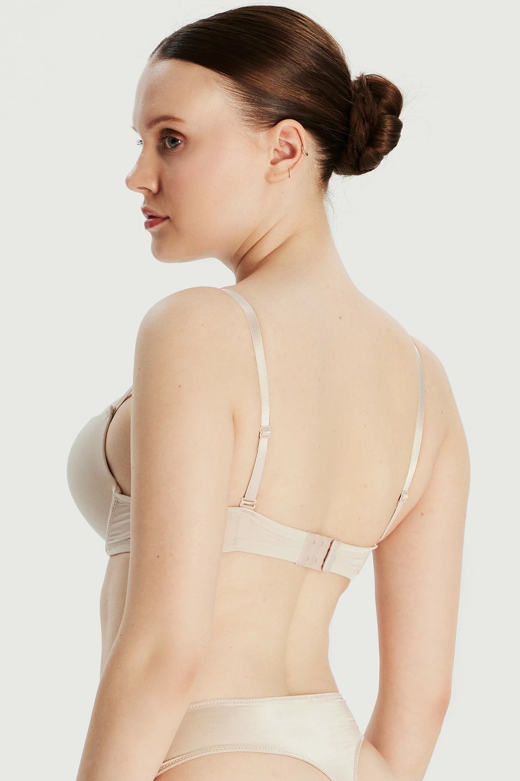 Bra push-up Jumeon, ekstra ngritje, bezhë