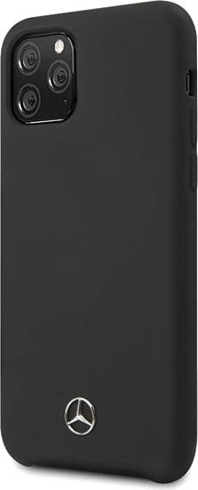 Mbështjellës Mercedes MEHCN58SILBK për iPhone 11 Pro, Silicone Line, i zi