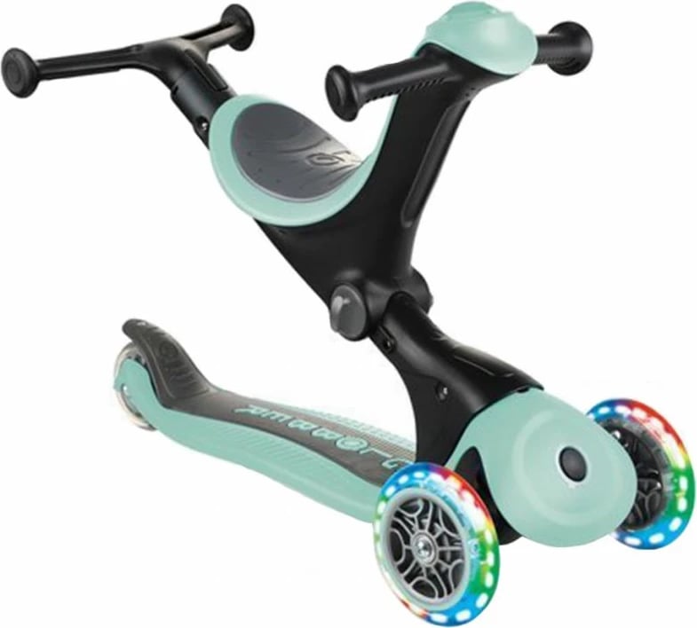 Trotinet për fëmijë Smj Globber GO-UP Deluxe Lights, jeshile