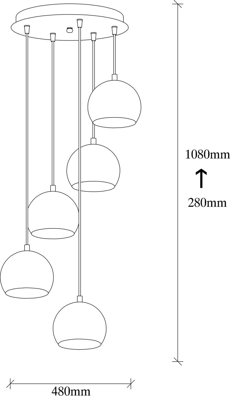 Llambadar Opviq, Sivani - MR - 999, ngjyrë bakri