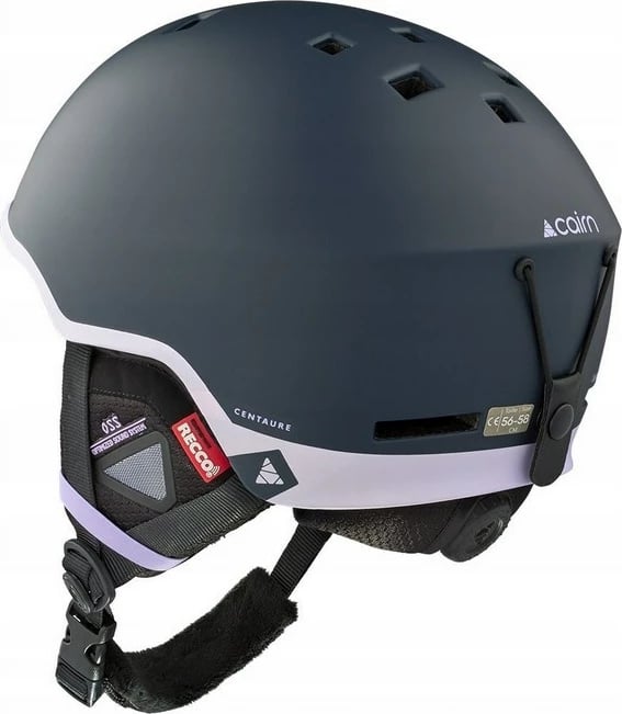 Helmet Cairn Centaure Rescue, Mat Night Sky Lilac, 56/58