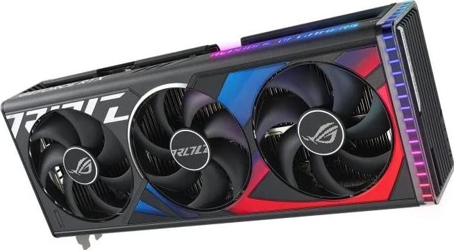 Kartelë grafike ASUS GeForce RTX 4080 SUPER ROG STRIX OC 16GB DLSS 3 Kartelë grafike ASUS GeForce RTX 4080 SUPER ROG STRIX OC 16GB DLSS 3