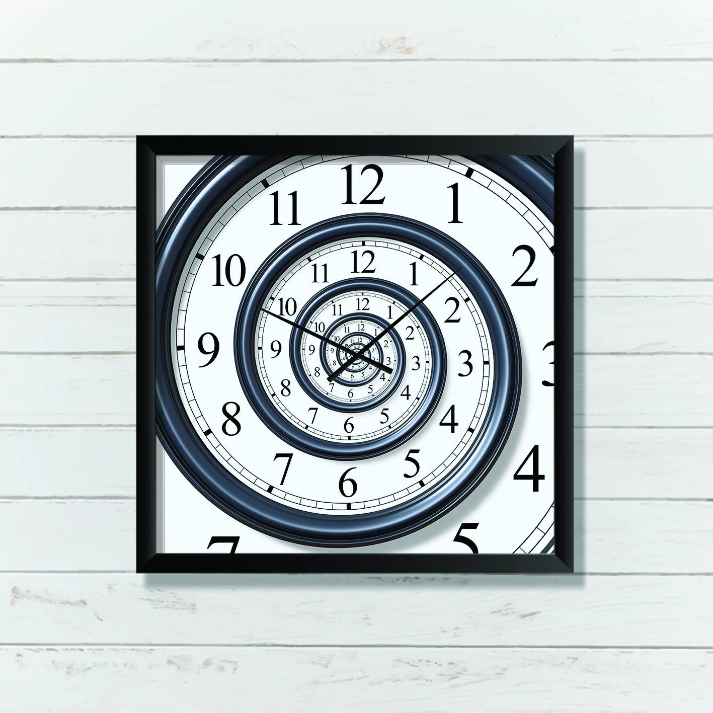 Orë muri dekorative MDF, shumëngjyrëshe, STMDF7987620, 45x45cm