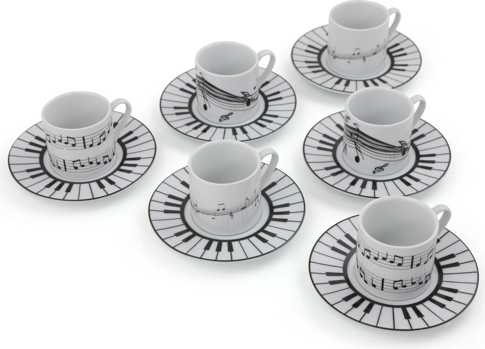 Set filxhanash kafeje (12 copë), Hermia, RU12KT4208023