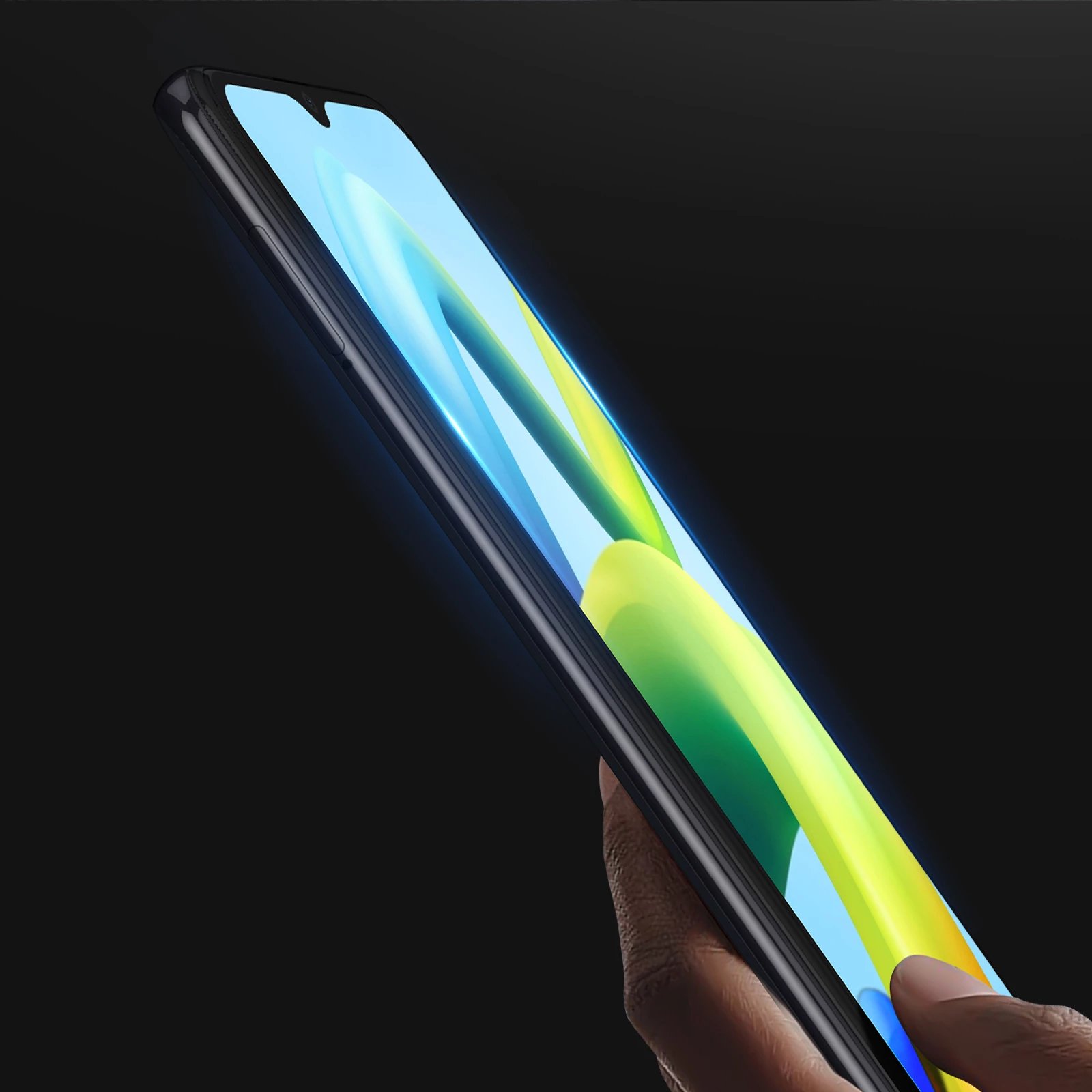 Xham i temperuar Dux Ducis 9D për Xiaomi Redmi A2 / Redmi A1, 9H, me kornizë të zezë