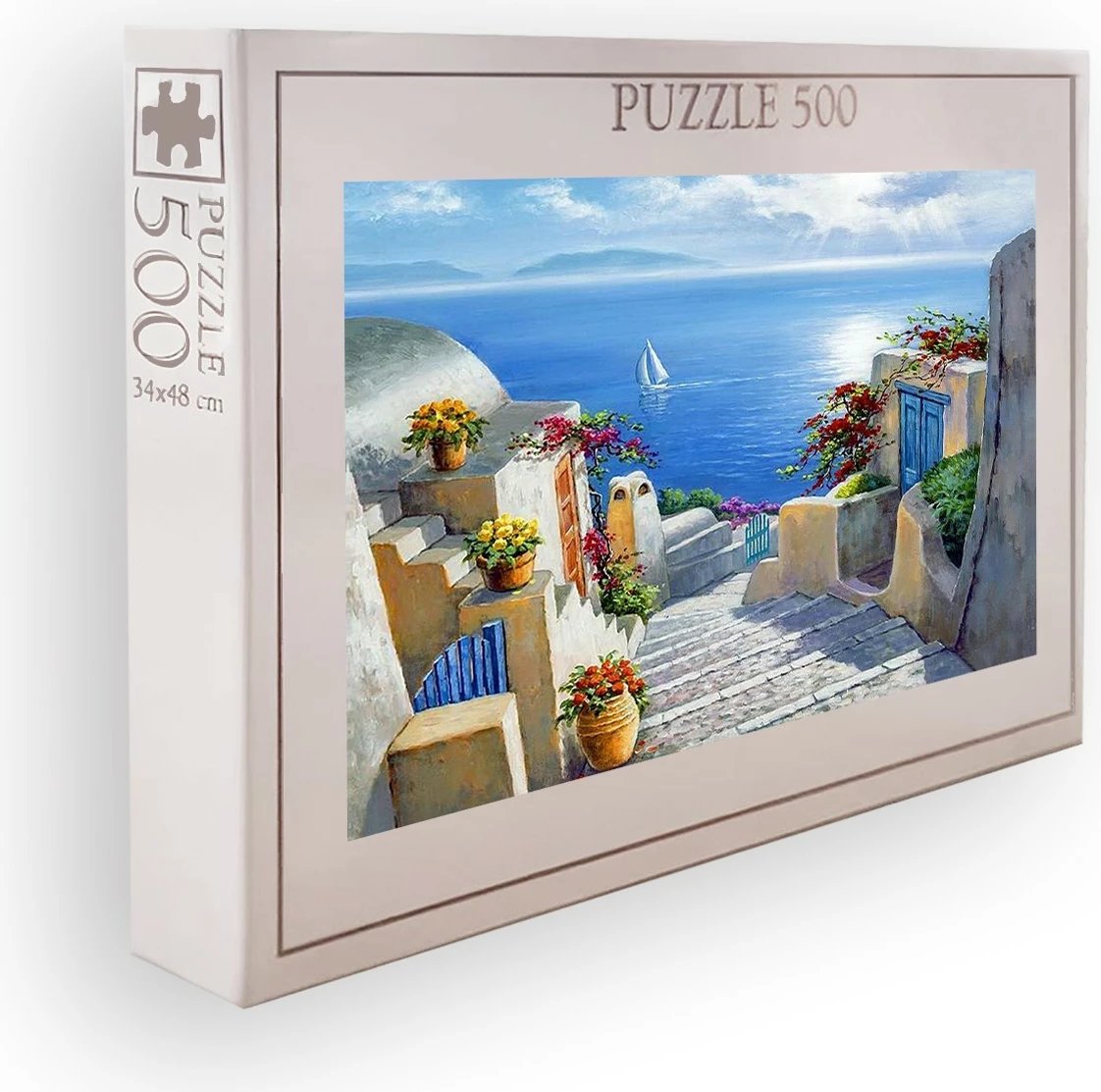 Puzzle 500 copë, Evila Originals, shumëngjyrësh, PZL_0196_500
