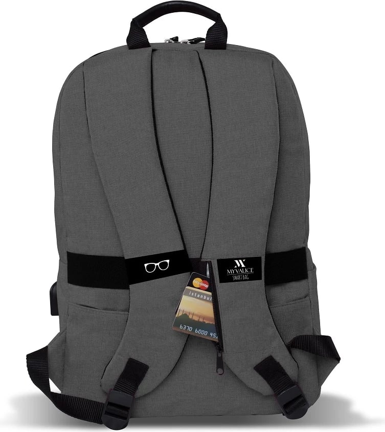 Çantë laptopi Zoozie Bags, ngjyrë gri, 2822