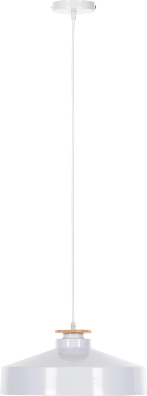 Llambë varëse për tavan, kapak metali i bardhë, FH4159.02, Φ40x116H cm