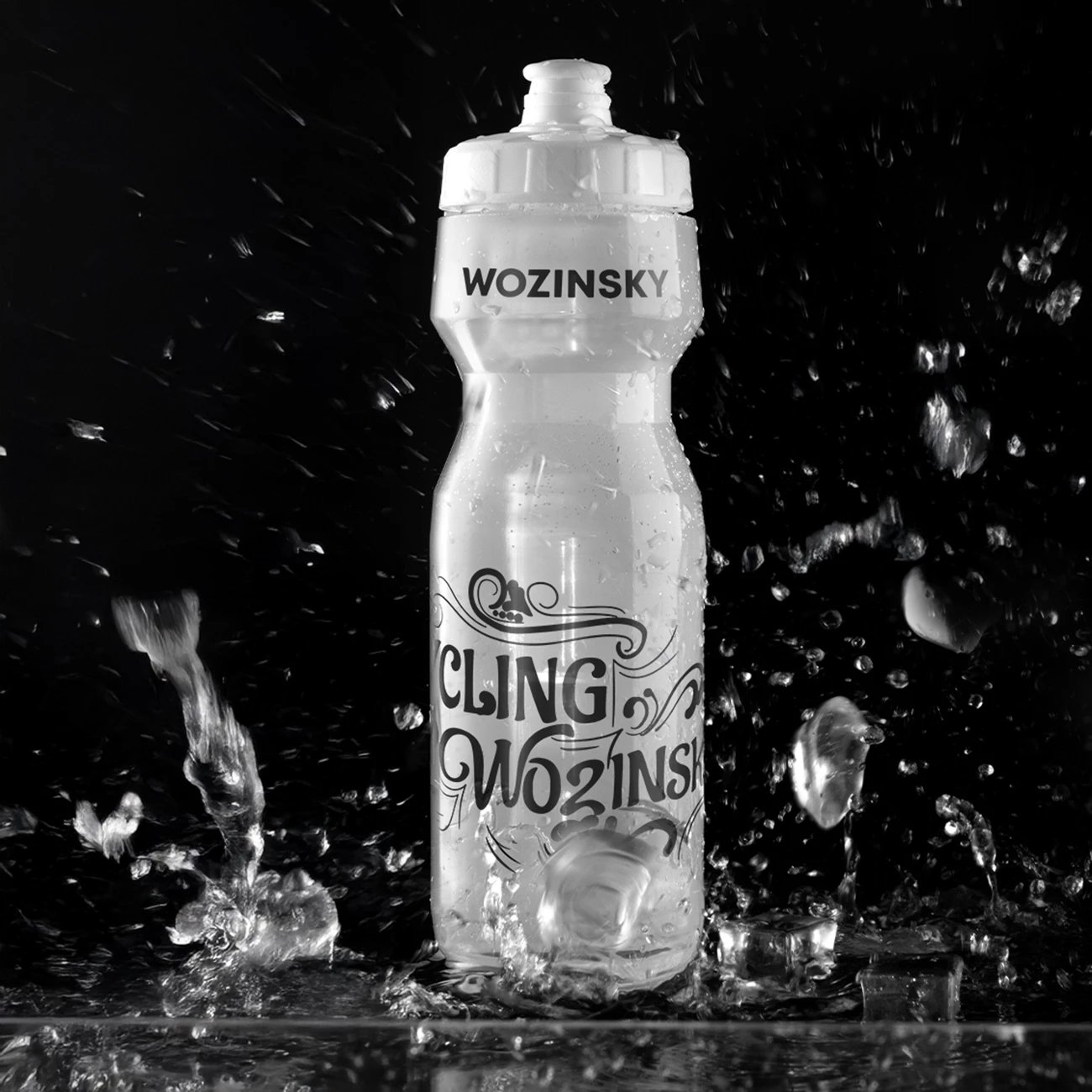 Shishe biçiklete, Hurtel, HBR-01T, 750 ml, transparente