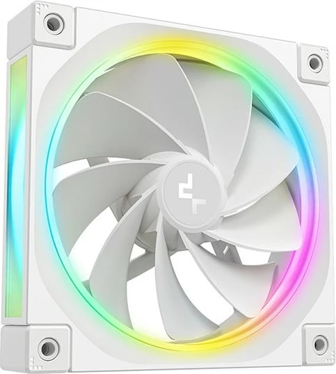 Ventilatorë kasë Deepcool FL12R WH-3 IN 1, 120mm, ARGB, set 3 copë, bardhë