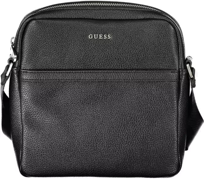 Çanta e zezë për supe Guess Jeans
