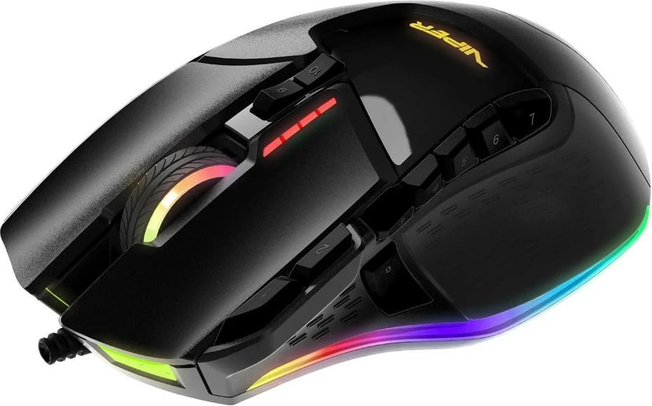 Maus për gaming Patriot Memory Viper V570 RGB, 12000 DPI, i zi