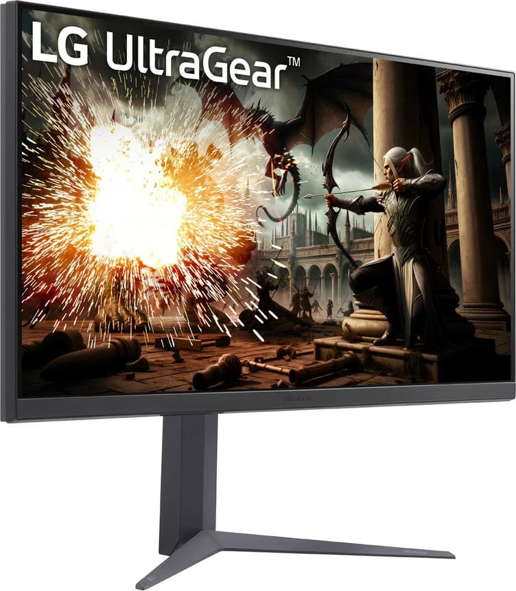 Monitor LG UltraGear 32GS75Q-B, 31.5 inç, QHD, 180Hz, 1ms, i zi