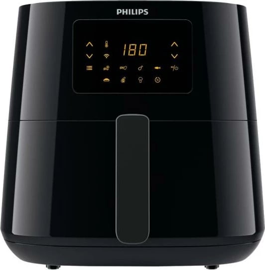 fritezë ajri, Philips, Airfryer HD9280/70 XL, 6.2L, e zezë