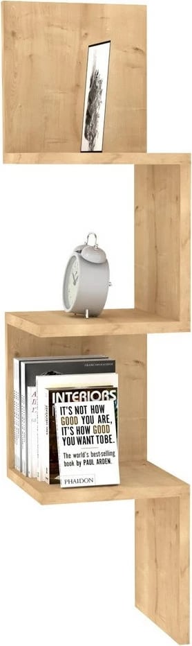 Raft muri Hanah Home, zikzak, ngjyrë safir