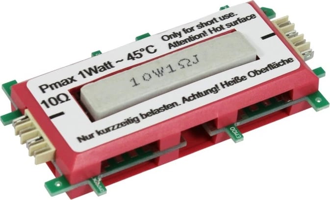 Rezistencë ngarkese ALLNET Brick’R’knowledge 10W 1Ohm, e kuqe
