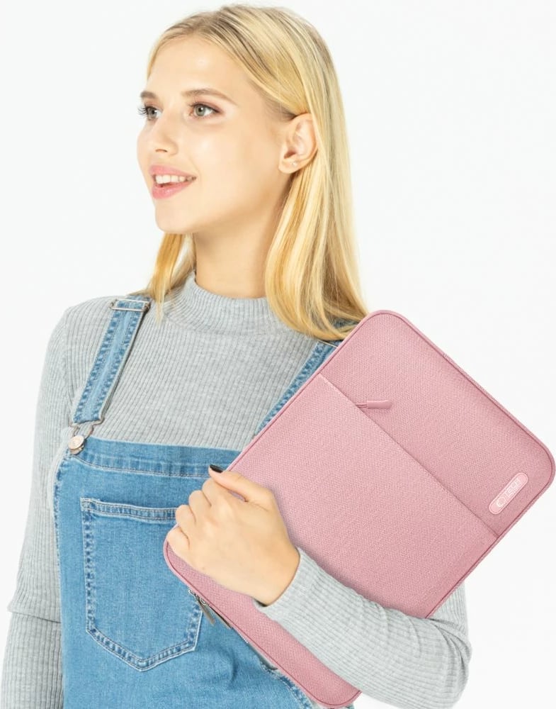 Mbështjellës laptopi Tech-Protect Sleeve, 13-14 inç, Rozë